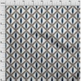 thumbnail image 3 of oneOone Polyester Lycra Fabric Diamond Ikat Printed Fabric 1 Yard 56 Inch Wide, 3 of 4