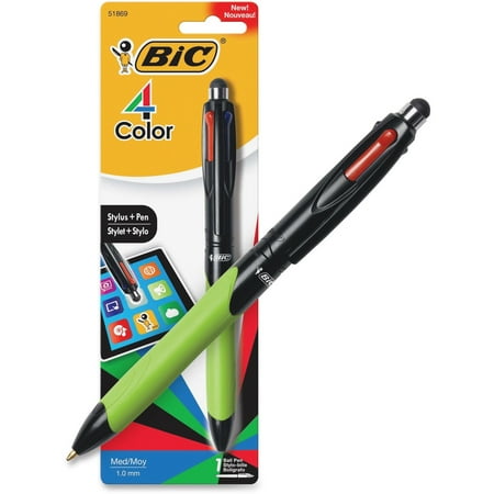 UPC: 0070330518698 | BIC  BICMMGSTP11  4 Color Stylus Plus Pen  1 / Pack