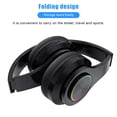 thumbnail image 2 of Luminous Wireless Gaming Headset Bluetooth 5.0 Stereo Headphone Foldablet Earphone Headphone Mic, 2 of 9