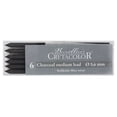 thumbnail image 3 of Cretacolor Leads - Charcoal, Medium, Box of 6, 3 of 3