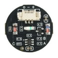 thumbnail image 2 of DC 3-30V Touch Key Switch Inching Latching Touch Single-button Switch Sensor Module Bistable Optical Touch Switch LED Light Strip, 2 of 9