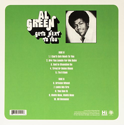 Al Green - Get's Next to You (vinyl)