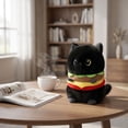 thumbnail image 4 of Stuffed Cat Plush | Colorful Stuffed Animal Burger Plush Gift for Cat Lovers 10 Inch Plush Burger Cat, 4 of 6