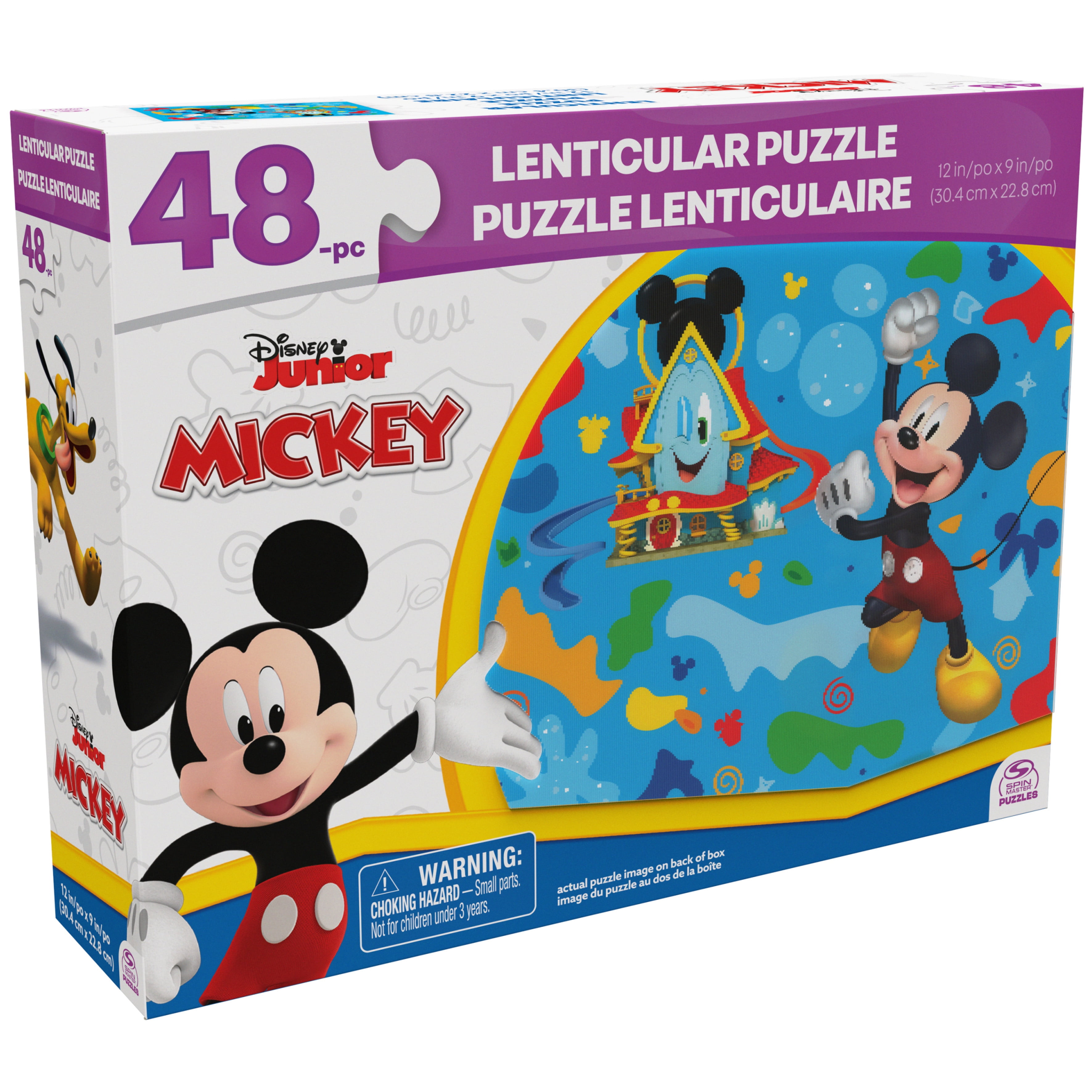 Spin Master - Brandclub - Mickey, Disney 48-Piece Lenticular