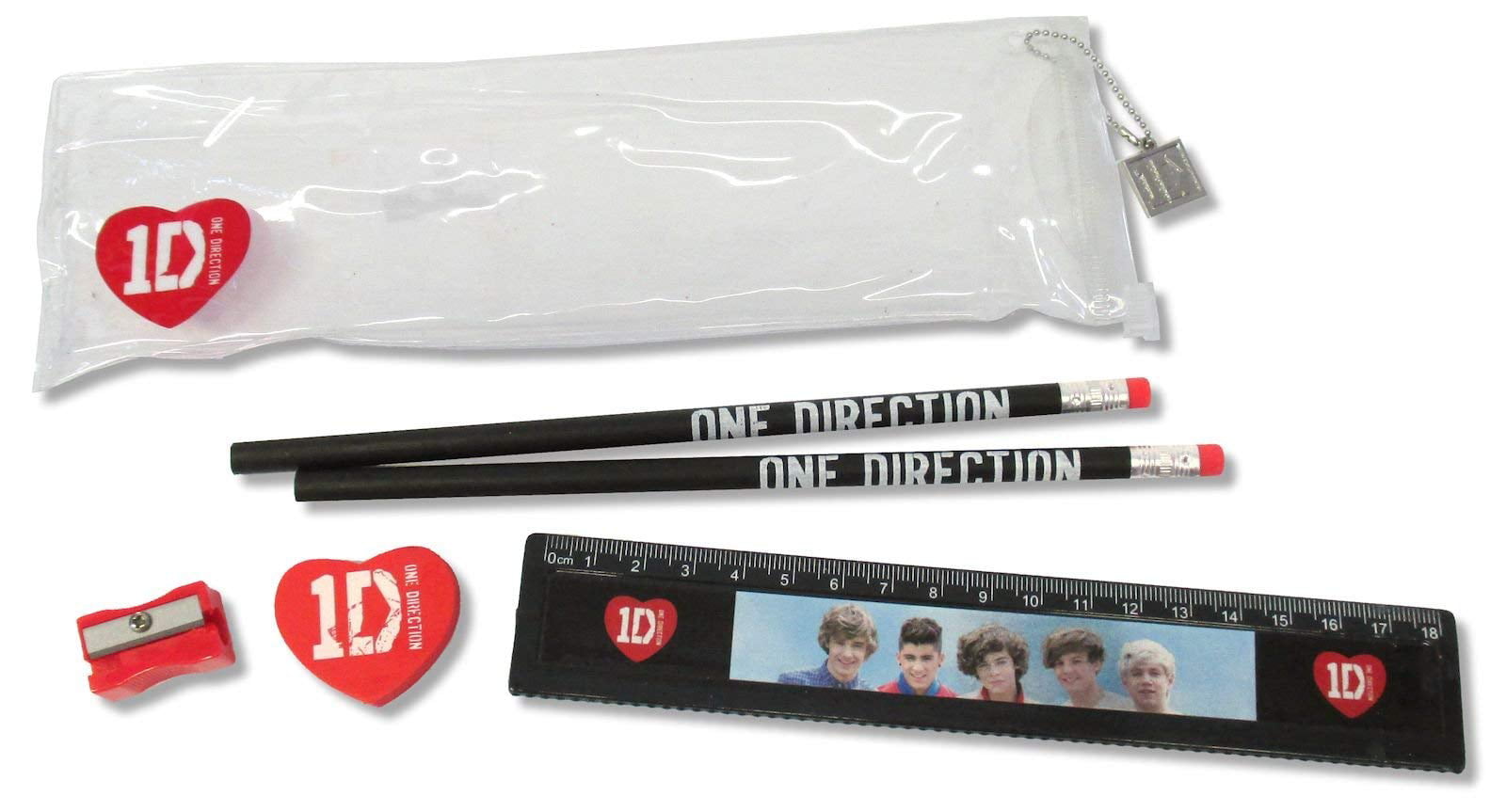 One Direction 1d Ballpens 2 Pack Writing Pens School Stationary Brand New 