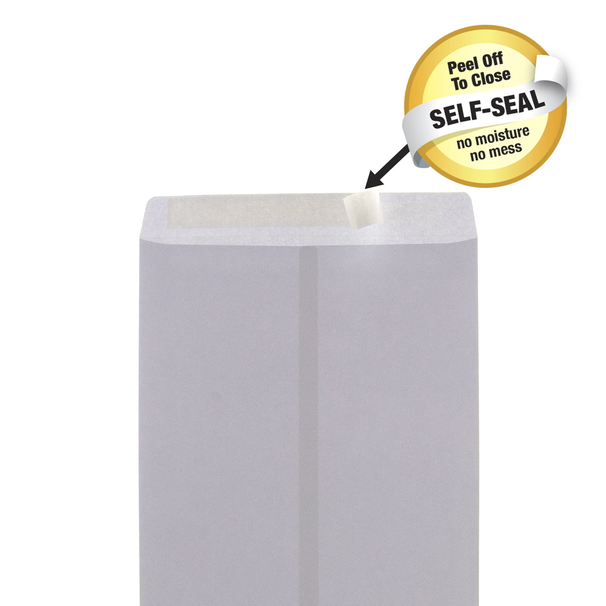 BAZIC White Catalog Mailing Envelope 9" x 12" Self Seal Envelopes, 240-Count