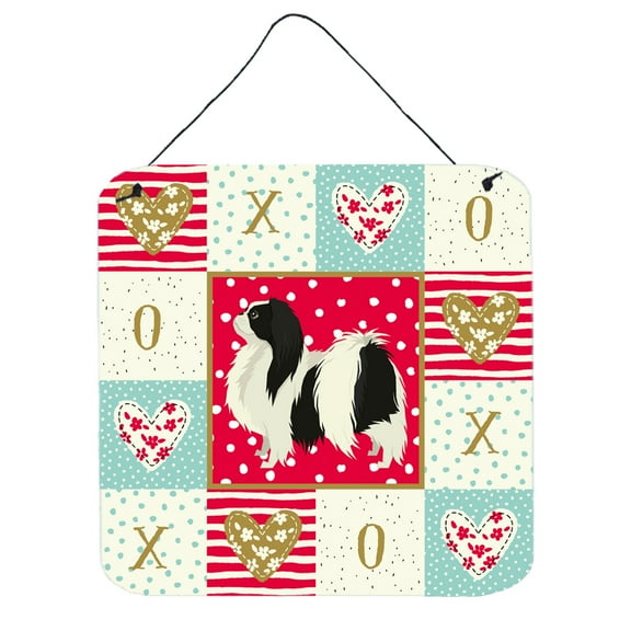 Japanese Chin Love Wall or Door Hanging Prints