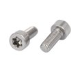 thumbnail image 2 of Tornillo torx de M4x10m rosca T20 de acero inoxidable 304 10 piezas, 2 of 2