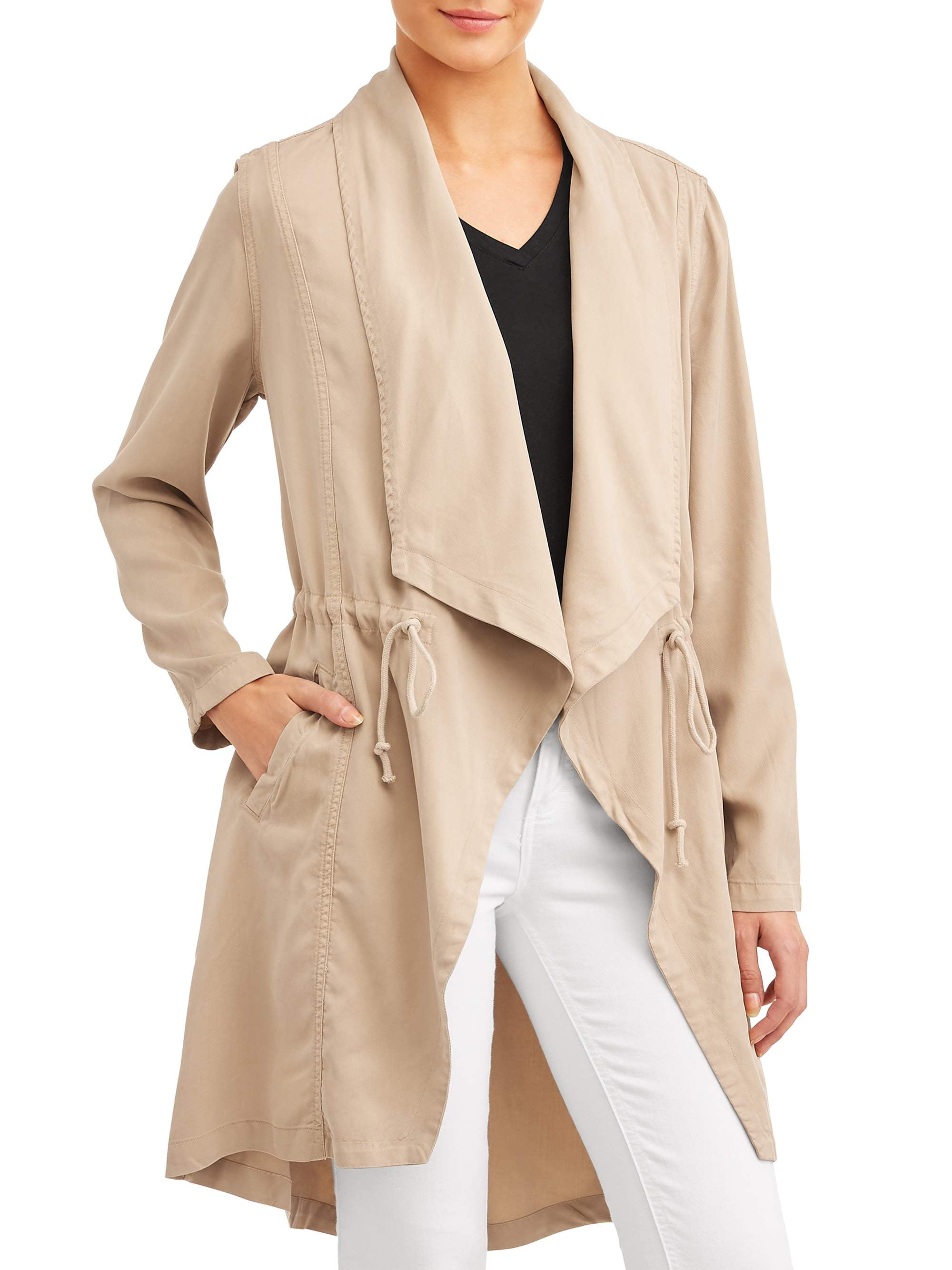 max jeans drape front jacket