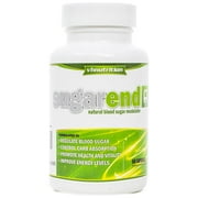 SugarEnd Natural Blood Sugar Support Supplement - Premium Blood Sugar Modulator, Carb & Sugar Blocker - 60 Capsules