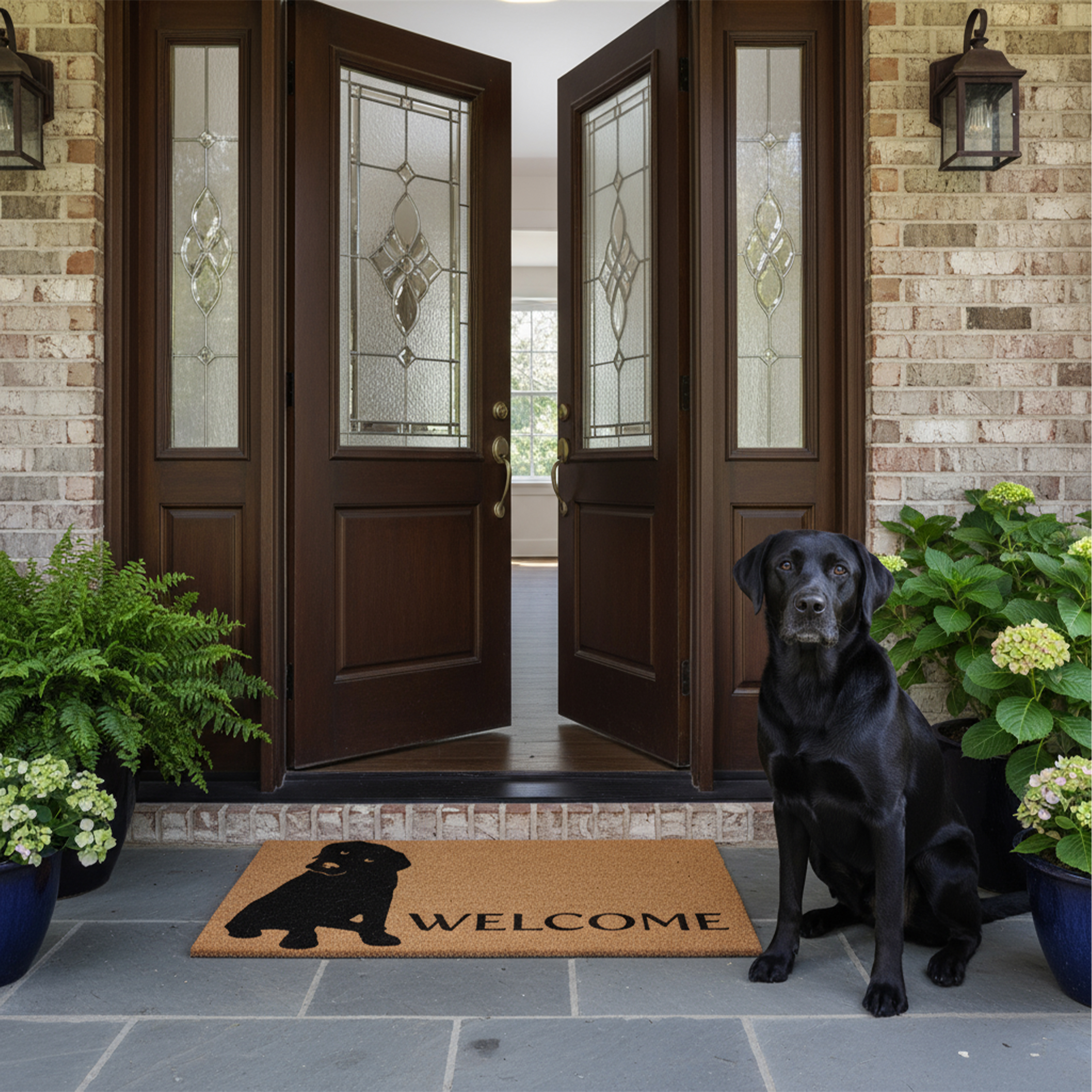 Calloway Mills Labrador Outdoor Doormat 17" x 29"