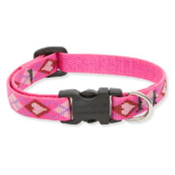 Lupine Collars & Leads 14234 Adjustable Puppy Love Collar for Small Dogs - 0.5 x 8 -12 in.