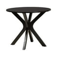 thumbnail image 4 of Baxton Studio Giuliana 5-Piece Wood & Rattan Dining Set in Brown, 4 of 4