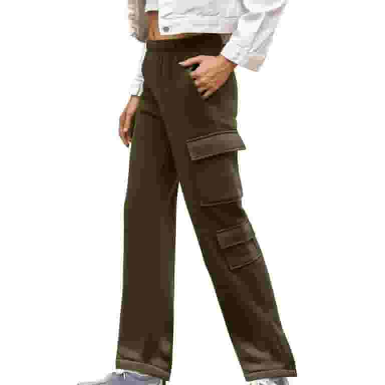 【GILA ARCHIVE】MILITARY SWEAT PANTS Aloohaidyvio Womens Cargo Sweatpants Casual Baggy Fleece