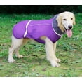 thumbnail image 6 of Tineer Reflective Thicken Dog Jacket Vest Winter Warm Pet Outfit Jacket Coat with Harness Hole for Small Medium Large Dogs for Cold Weather(M,Purple), 6 of 8