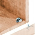 thumbnail image 3 of 50 Pack Rok Double Roller Catch Latch for Kitchen Cabinet Doors in Zinc Finish, 3 of 7