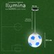 thumbnail image 4 of Lampara Colgante Balón Azul, 4 of 6