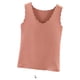 thumbnail image 2 of Minnieouse Ropa interior térmica para mujer, chaleco sin costuras para Otoño Invierno, hogar, escuela, capa básica, Tops cálidos, ropa Camisetas sin mangas Rosado, 2 of 6