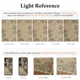 thumbnail image 3 of BERTHMEER 3'×5' Small Area Rugs for Living Room Bedroom Entryway Entrance Laundry Dorm Indoor Modern Beige Non Slip Washable Easy-jute Floral Insect Dragonfly Butterfly Pattern Rugs, Multicolor, 3 of 5