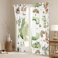 thumbnail image 3 of Castle Fairy Dragon Letter C Black Out Curtains for Kids,Cartoon Animal Curtains Pack of 2 (42x63 Each), 3 of 6