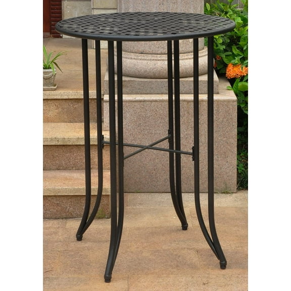 International Caravan Bar-Height Patio Bistro Table