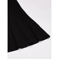 thumbnail image 3 of Vestido tipo polo de manga corta para niñas de The Children's Place, negro, 3 of 4