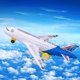 thumbnail image 3 of Avión de juguete eléctrico para niños con luces y música, sonidos de motor realistas, función de movimiento y canto, requiere 3 pilas AA (no incluidas), 3 of 5