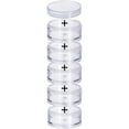 thumbnail image 3 of 1Box Mixed Size Stackable Round Plastic Containers 4 Column(5 Layer/Column) Bead Storage Jars for Beads Buttons Crafts and Small Findings DIY, 3 of 7