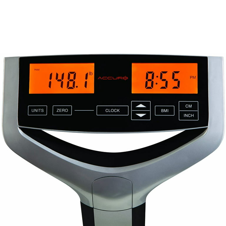 Accuro Waist Level Digital Scale with 500 lb Capacity and BMI Scale (D