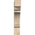 thumbnail image 2 of Ekena Millwork 3 1/2"W x 16"D x 20"H Olympic Block Smooth Bracket, Douglas Fir, 2 of 4