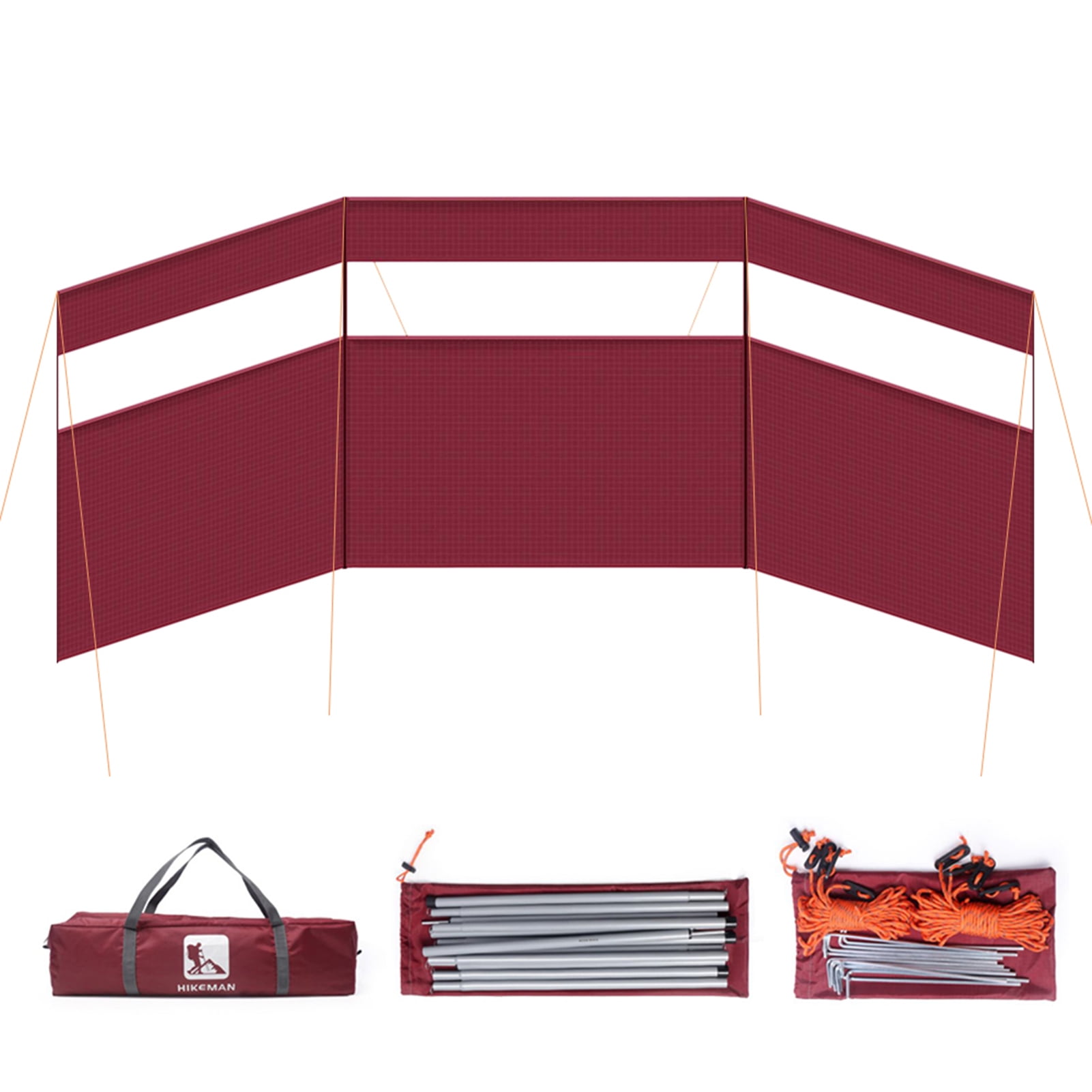 Cuisinière Gaz Pare-brise Pliable En Acier Inoxydable Pour Cuisiniu00e8re U2013 Coupe-vent Hexagonal Pour Camping Pique-nique Cuisinière à Gaz