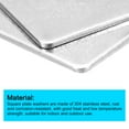 thumbnail image 4 of Uxcell Square Washer 10 Pack M12x50x50x2mm 304 Stainless Steel Square Plate Washers, 4 of 5
