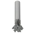 thumbnail image 4 of Dovetail Cutter, 6 Flute Carbide 60 Degree Milling Cutter Fast Chip Removal With Straight Shank For Steel Iron Machining, 4 of 8