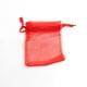 thumbnail image 1 of Bolsas de regalo de Organza para Navidad, embalaje de joyería con cordón, fiesta de boda de dulces para bolsas de regalo, 5x7cm, 7x9cm, 9x12cm, 10x15cm, 50 unidades por lote, 1 of 4