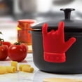 thumbnail image 1 of TIMIFIS Spoon Holder Spoon & Steam, Finger-Shaped Pot Lid Prevents Overflow Kitchen Gadgets, 1 of 6