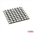 thumbnail image 3 of 4X WS2812 LED 5050 RGB 8x8 LED Matrix WS2812B 8x8 64-Bit Full Color 5050 RGB LED Lamp Panel Light, 3 of 5