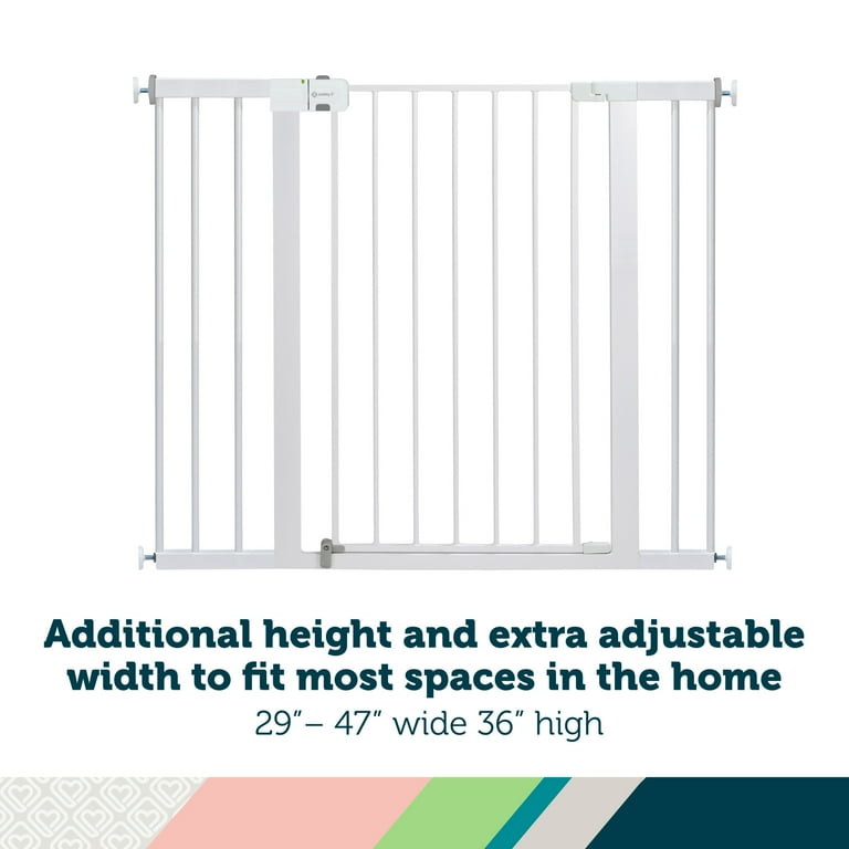 Stairs Without Drilling Safety 1st Wide Sturdy Sliding Gate