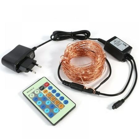 

Shop Clearance! LED Starry String Lights Warm White on Copper Wire Firefly Lights for Indoor Outdoor Christmas Easter Decorative Patio Wedding Garden