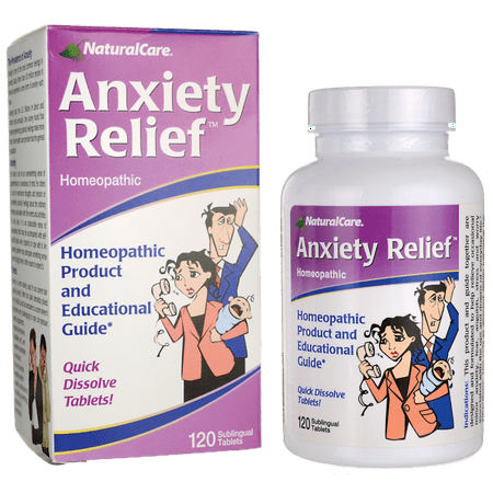 NaturalCare Anxiety Relief 120 Tabs