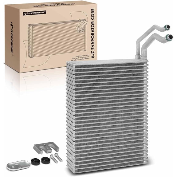A-Premium A/C Evaporator Core Compatible with Jeep Grand Cherokee 2005-2010, Commander 2006-2010, with Pressing Plate