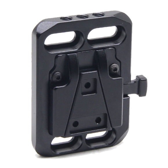 QualitChoice Camera Battery Plate Universal Batteries Base Universality Adjustable Cameras Fittings Photography Accessories Wide Application mini V-shaped 2989 Large plate 2988
