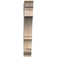 thumbnail image 2 of Ekena Millwork 5 1/2"W x 32"D x 38"H Balboa Traditional Smooth Bracket, Douglas Fir, 2 of 4