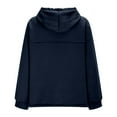 thumbnail image 5 of Lightweight Hoodies for Women 2025 Long Sleeve Plain Hooded Sweatshirt Pullover Tops Fall Outfits, 5 of 6