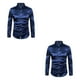 thumbnail image 2 of Camisa funcional antiarrugas Minnieouse de secado rápido para hombres Azul marino METRO, 2 of 6