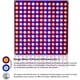 thumbnail image 2 of Lámpara LED de crecimiento hortícola de 75w, luz LED de cultivo floreciente para cultivo interior LED, iluminación de plantas hidropónicas, germinación, 2 of 5