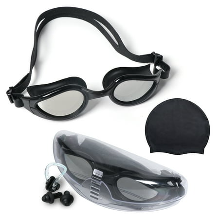 Kitys Fatch Swimming goggles, UV protection and anti-fog swimming goggles, clear vision swimming goggles