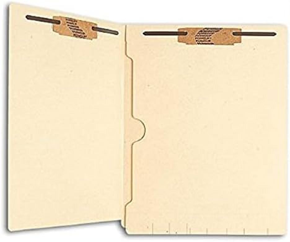 Full Pocket Manila File Folder 2 Fastener End Tab Document Folder