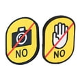 thumbnail image 3 of Miangastore 2pcs Pet Leash Attachment Labels Do Not Touch Pet Label Stop Sign Dog Do Not Pet Leash Dog Identification Tags Dog Leash Sleeve Don'T Touch Dog Leash Tags, 3 of 8