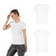 thumbnail image 2 of Playera Cuello Redondo para Dama, Color Blanco, Talla Chica, 100% Poliéster., 2 of 3