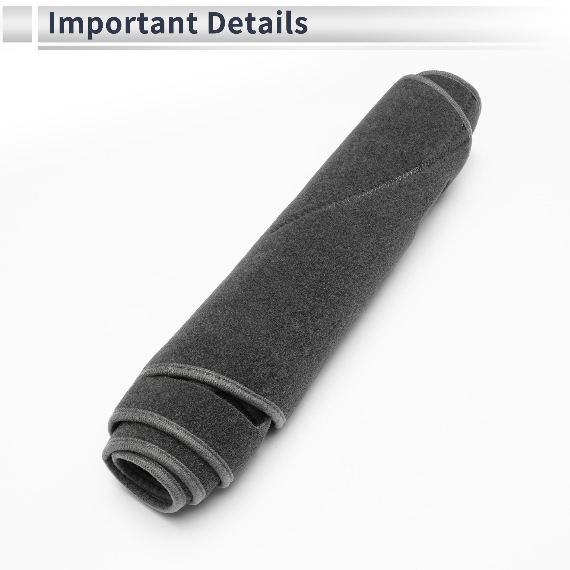 Unique Bargains Dash Cover for KIA Sportage 2017-2022 Non-Slip Dashboard Carpet Black